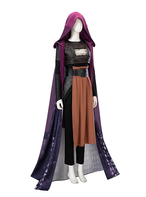 Star Wars TV The Acolyte Mae Halloween Cosplay Costume Set Without Boots