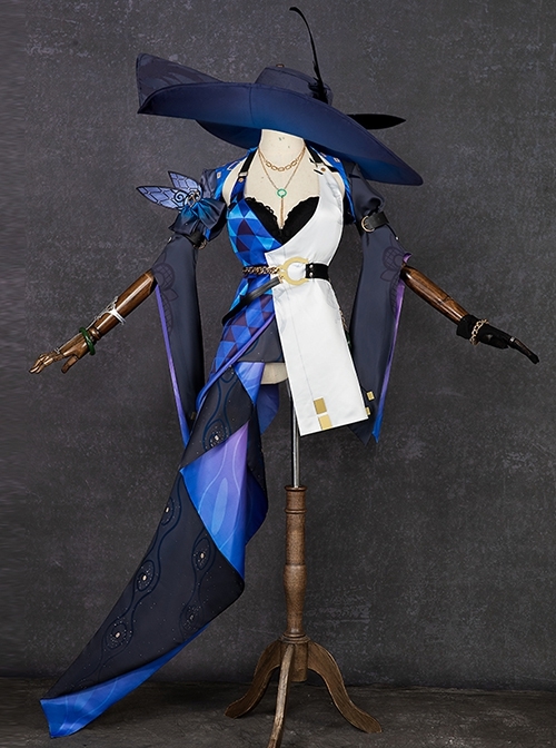 Game Honkai Star Rail Jade Halloween Cosplay Costume Full Set
