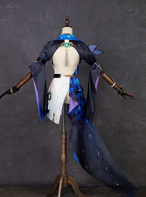 Game Honkai Star Rail Jade Halloween Cosplay Costume Full Set