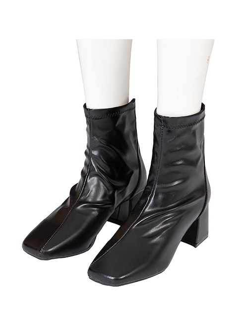 TV Drama Agatha All Along Agatha Harkness Halloween Cosplay Accessories Black Shoes