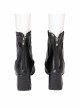 TV Drama Agatha All Along Agatha Harkness Halloween Cosplay Accessories Black Shoes