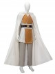 Star Wars TV The Acolyte Sol White Robe Version Halloween Cosplay Costume Set Without Boots