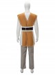 Star Wars TV The Acolyte Sol White Robe Version Halloween Cosplay Costume Set Without Boots