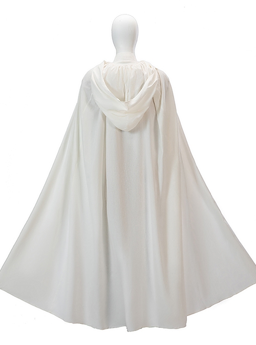 Star Wars TV The Acolyte Sol White Robe Version Halloween Cosplay Costume Set Without Boots