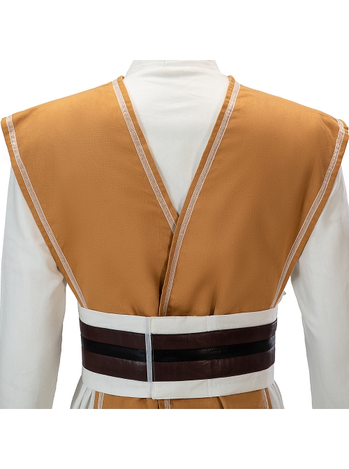 Star Wars TV The Acolyte Sol White Robe Version Halloween Cosplay Costume Set Without Boots