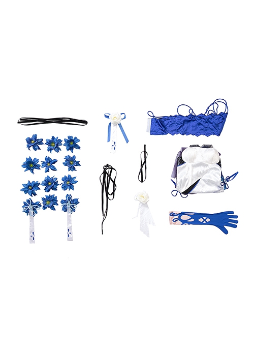 Game Honkai Impact 3 Seele Vollerei Mirrored Flourishes Halloween Cosplay Costume Full Set