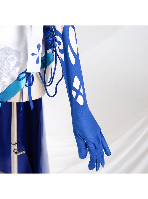 Game Honkai Impact 3 Seele Vollerei Mirrored Flourishes Halloween Cosplay Costume Full Set