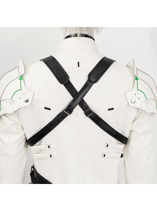 Game Final Fantasy VII Sephiroth Life Stream Leather Version Armor Halloween Cosplay Costume Set Without Shoes Without Wig