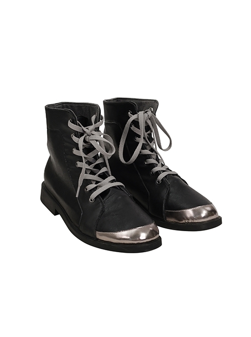Game Final Fantasy VII Sephiroth Life Stream Leather Version Armor Halloween Cosplay Accessories Black Shoes