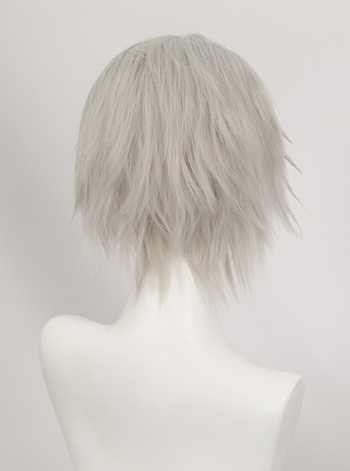 Game Final Fantasy VII Sephiroth Life Stream Leather Version Armor Halloween Cosplay Accessories Wig