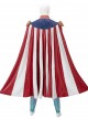 Drama The Boys Season 4 The Homelander Ice Snow Edition Halloween Cosplay Costume Set Without Shoes