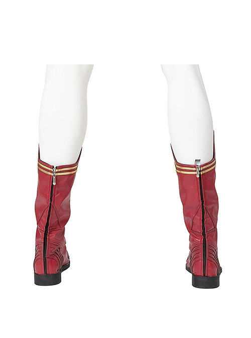 Drama The Boys Season 4 The Homelander Ice Snow Edition Halloween Accessories Red Boots