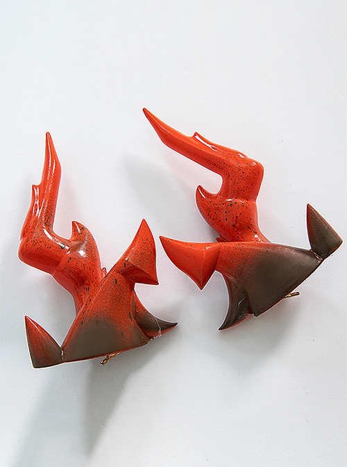 Game Arknights Nian Halloween Cosplay Accessories Ear Ornament And Earrings And Ear Horns