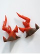 Game Arknights Nian Halloween Cosplay Accessories Ear Ornament And Earrings And Ear Horns