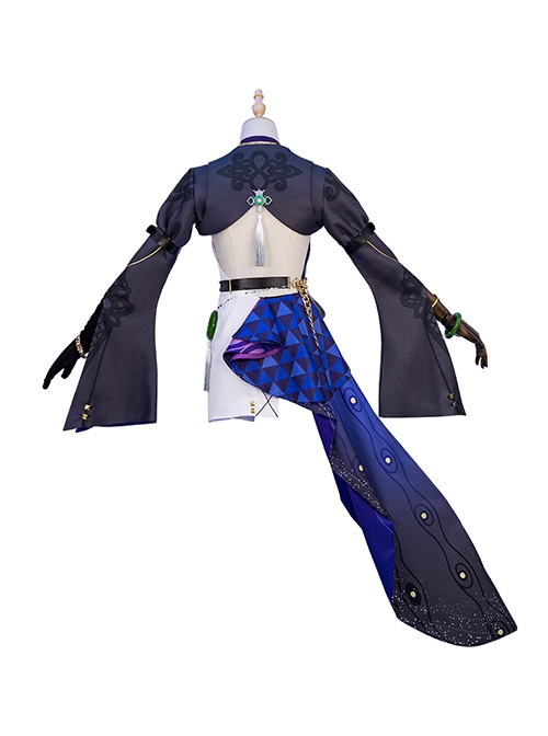 Game Honkai Star Rail Jade Halloween Cosplay Costume Normal Version Full Set