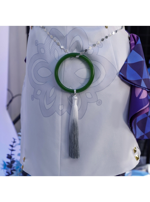 Game Honkai Star Rail Jade Halloween Cosplay Costume Normal Version Full Set