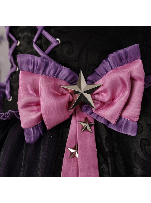 Game Identity V x Sanrio Mary Bloody Queen Halloween Cosplay Costume Full Set