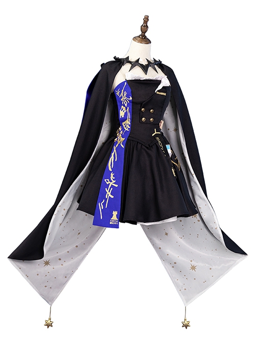Game Arknights Ambience Synesthesia Amiya Halloween Cosplay Costume Normal Version Full Set