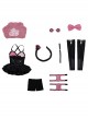 Tekken 7 Lucky Chloe Halloween Cosplay Costume Set Without Headphone