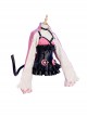 Tekken 7 Lucky Chloe Halloween Cosplay Costume Set Without Headphone