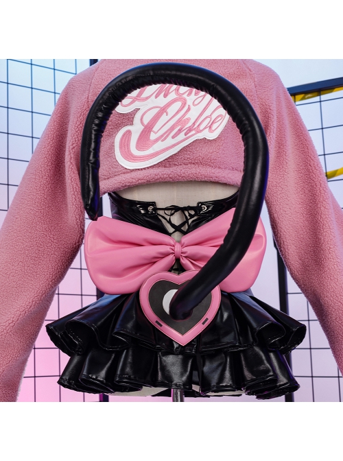 Tekken 7 Lucky Chloe Halloween Cosplay Costume Set Without Headphone