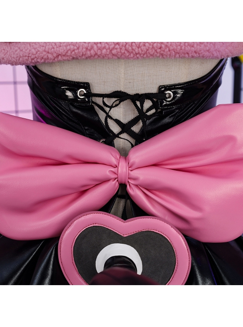 Tekken 7 Lucky Chloe Halloween Cosplay Costume Set Without Headphone