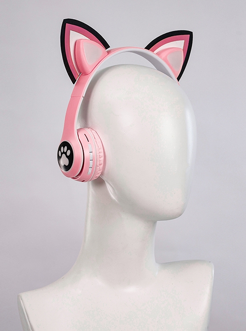 Tekken 7 Lucky Chloe Halloween Cosplay Accessories Pink Headphone