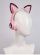 Tekken 7 Lucky Chloe Halloween Cosplay Accessories Pink Headphone