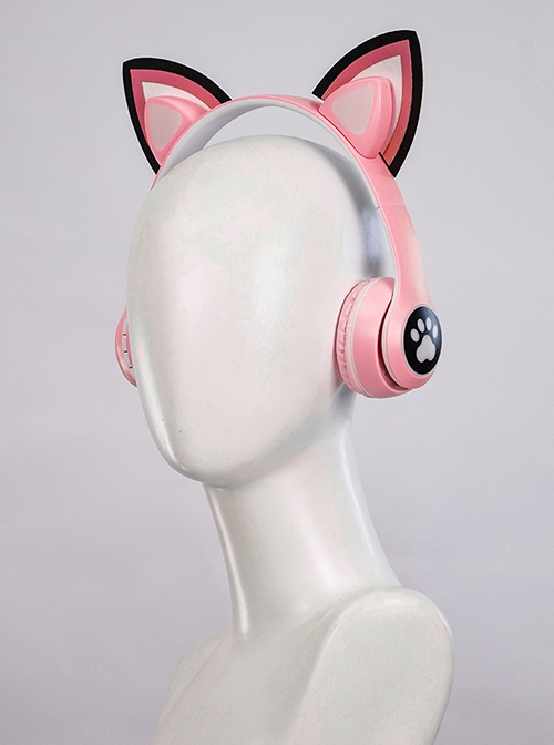 Tekken 7 Lucky Chloe Halloween Cosplay Accessories Pink Headphone