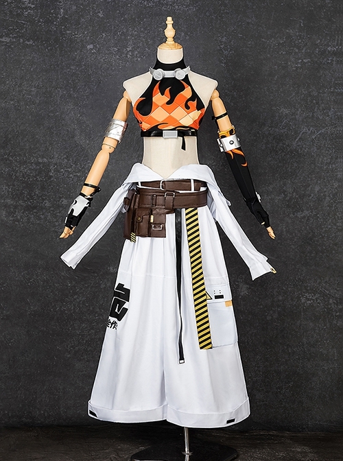 Game Zenless Zone Zero Koleda Belobog Halloween Cosplay Costume Full Set