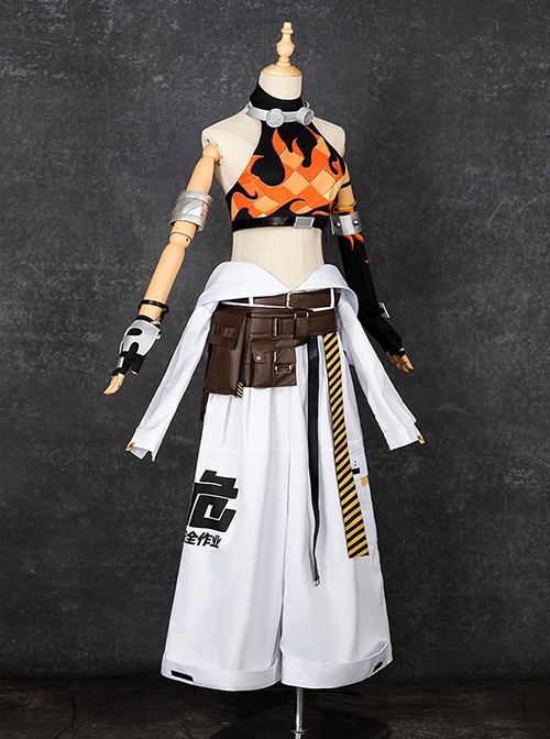 Game Zenless Zone Zero Koleda Belobog Halloween Cosplay Costume Full Set