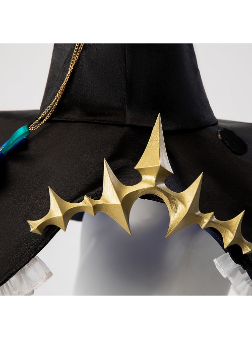 Game Arknights Ambience Synesthesia Amiya Halloween Cosplay Costume Updated Version Full Set