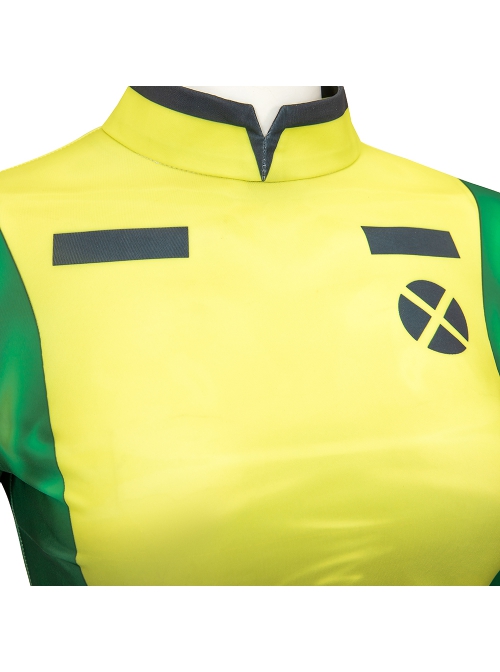 X-Men '97 Rogue Anna Marie Halloween Cosplay Costume Lycra Bodysuit Full Set