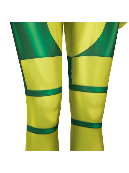 X-Men '97 Rogue Anna Marie Halloween Cosplay Costume Lycra Bodysuit Full Set