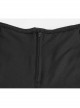 Twill Suit Material Side Pocket Floral-Shaped Webbing Black Gothic Pants