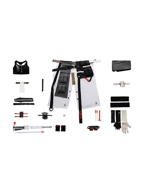 Game Zenless Zone Zero Grace Howard Halloween Cosplay Costume Full Set