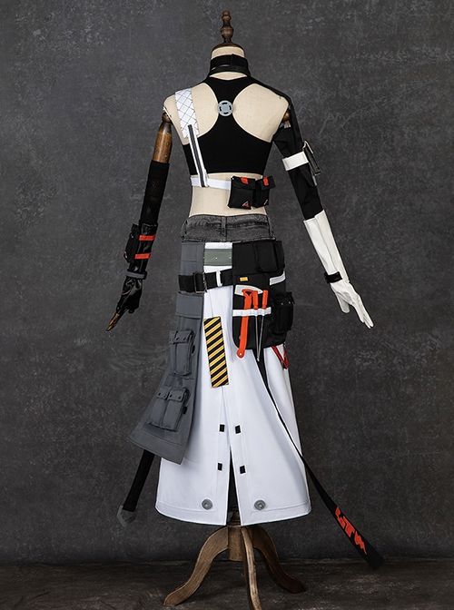 Game Zenless Zone Zero Grace Howard Halloween Cosplay Costume Full Set