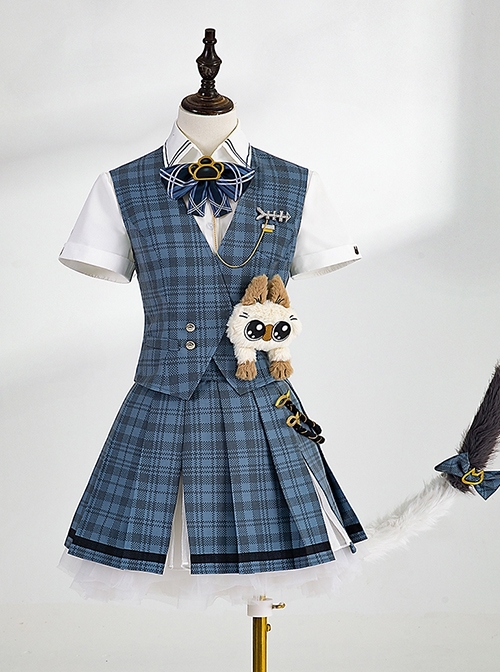 Punishing Gray Raven Bombinata x Azukisan Catwalk Halloween Cosplay Costume Full Set
