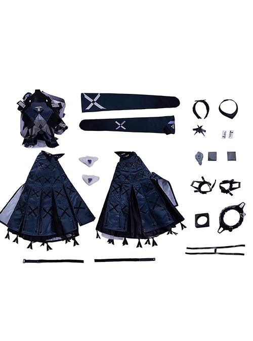 Punishing Gray Raven No.21 Feral Halloween Cosplay Costume Full Set