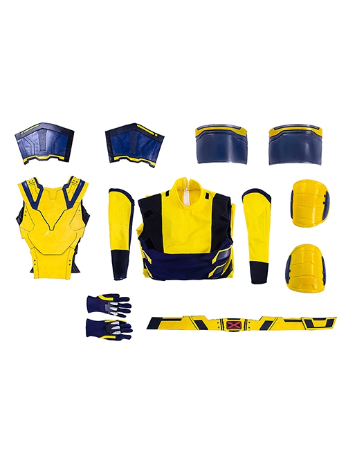 Deadpool & Wolverine Logan Howlett Optimized Version Halloween Cosplay Costume Set Without Helmet Without Boots Without Wolf Paws