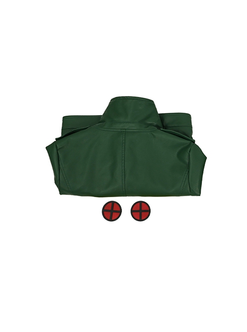 X-Men '97 Rogue Anna Marie Halloween Cosplay Costume Green Jacket Including Molds