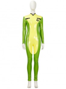 X-Men '97 Rogue Anna Marie Halloween Cosplay Costume Green Bodysuit