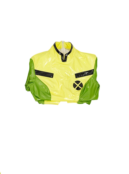 X-Men '97 Rogue Anna Marie Halloween Cosplay Costume Green Bodysuit