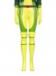 X-Men '97 Rogue Anna Marie Halloween Cosplay Accessories Green Long Shoe Covers