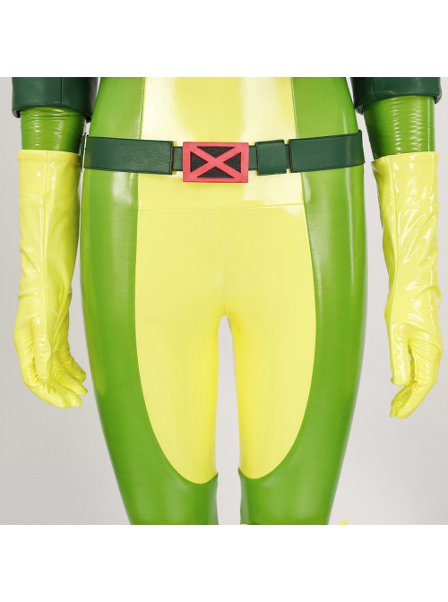 X-Men '97 Rogue Anna Marie Halloween Cosplay Accessories Gloves And Belt Including Mold And Headband