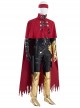 Final Fantasy VII Vincent Valentine Halloween Cosplay Costume Set Without Shoes