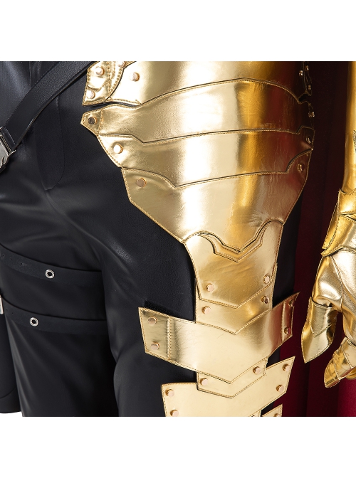 Final Fantasy VII Vincent Valentine Halloween Cosplay Costume Set Without Shoes
