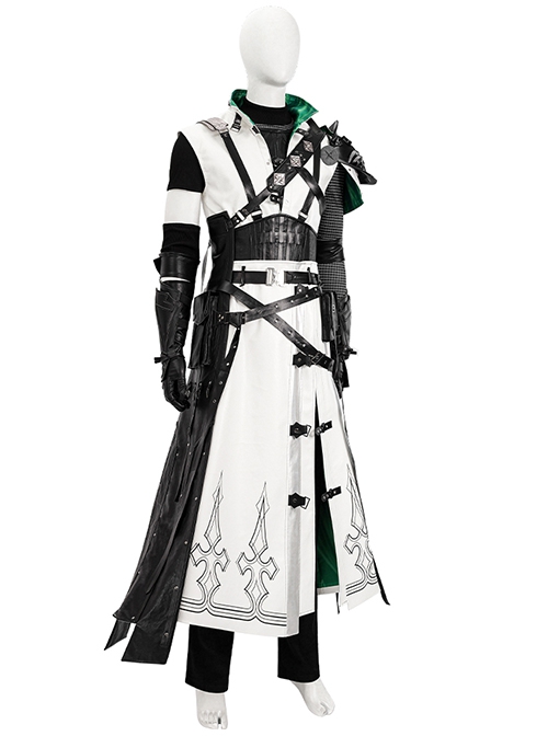 Game Final Fantasy VII The Lifestream Youth Cloud Strife Outfit Halloween Cosplay Costume Set Without Wig Without Boots
