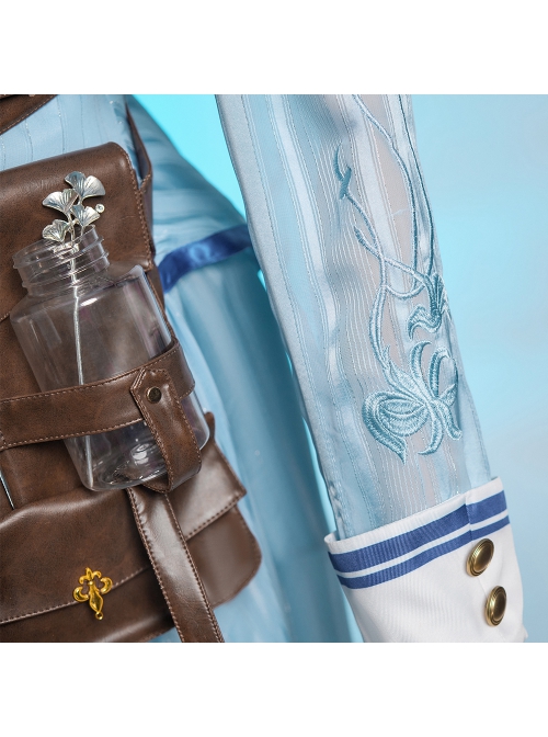 Game Identity V Doctor Emily Dyer Eternal Flower Skin Halloween Cosplay Costume Full Set