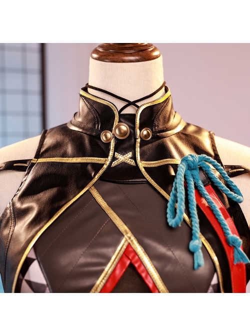 Game Wuthering Waves Yinlin Halloween Cosplay Costume Full Set